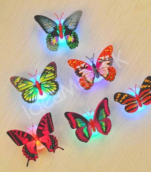 12-pieces-self-adhesive-colorful-3d-led-butterfly-wall-stickers-for-room-decor-product-image