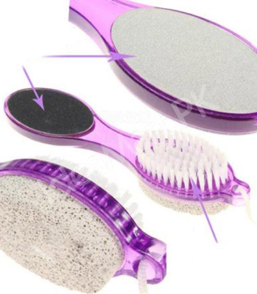 4-in-1-double-sided-foot-scrubber-brush-with-pumice-file-scraper-and-soft-bristles-product-image