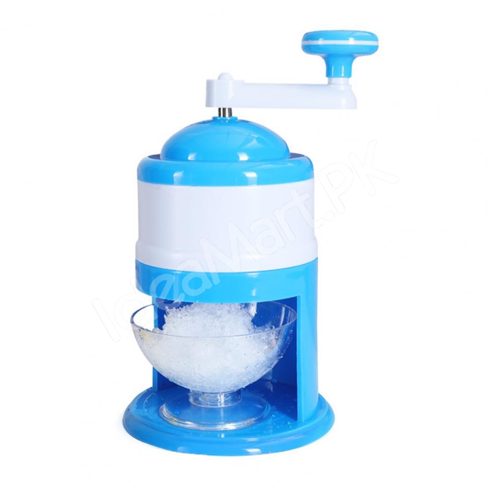 plastic-manual-hand-crank-ice-shaver-with-rotary-handle-for-slushies-desserts-product-image