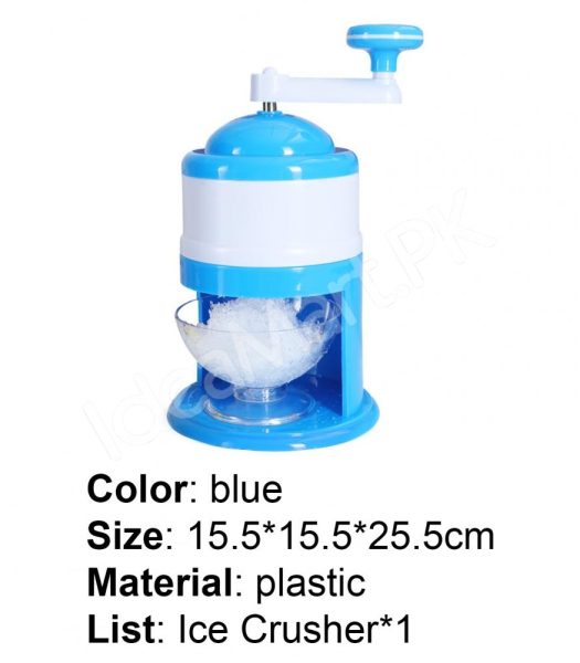 plastic-manual-hand-crank-ice-shaver-with-rotary-handle-for-slushies-desserts-product-image