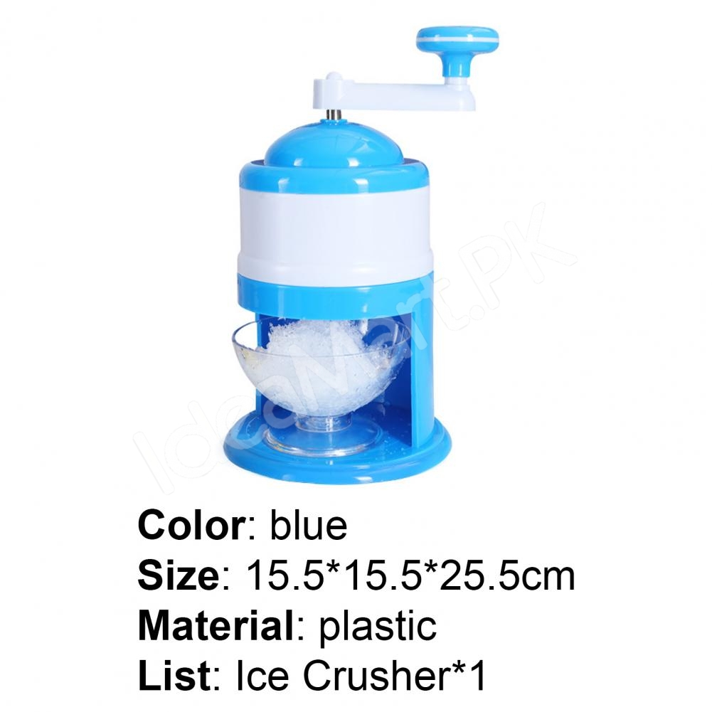 plastic-manual-hand-crank-ice-shaver-with-rotary-handle-for-slushies-desserts-product-image