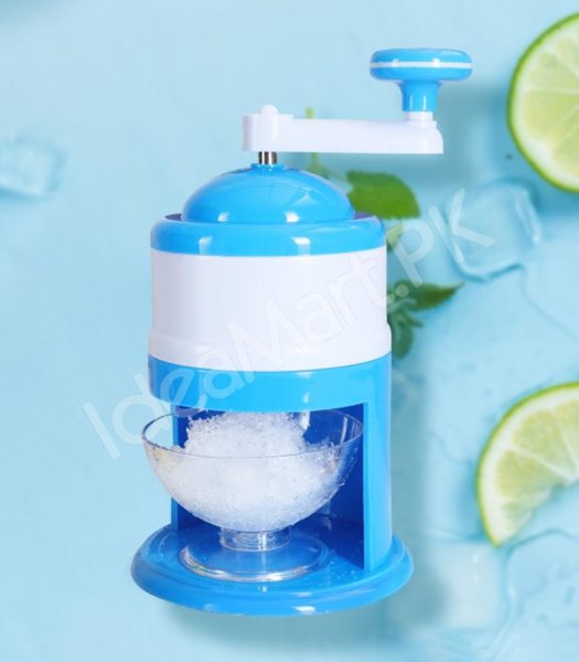 plastic-manual-hand-crank-ice-shaver-with-rotary-handle-for-slushies-desserts-product-image