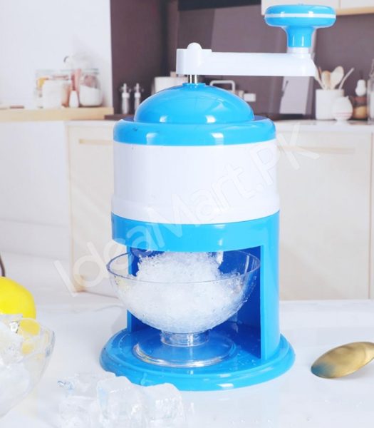 plastic-manual-hand-crank-ice-shaver-with-rotary-handle-for-slushies-desserts-product-image