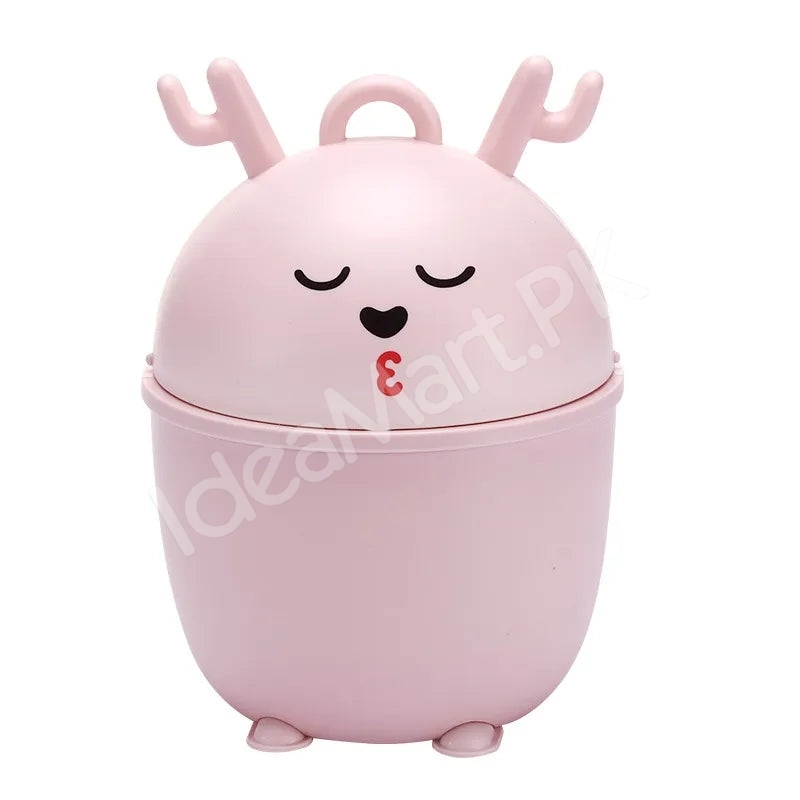 deer-design-desktop-mini-trash-can-with-flip-top-lid-product-image
