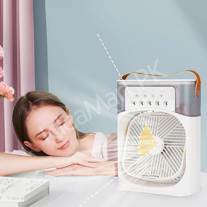 4-in-1-usb-air-cooler-fan-600ml-with-humidifier-night-light-5-mist-levels-product-image