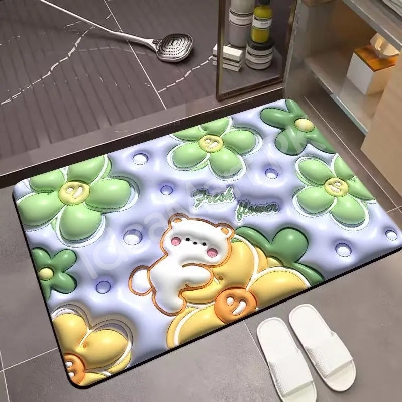 anti-slip-super-absorbent-quick-dry-floor-mat-with-cute-3d-embossed-designs-product-image