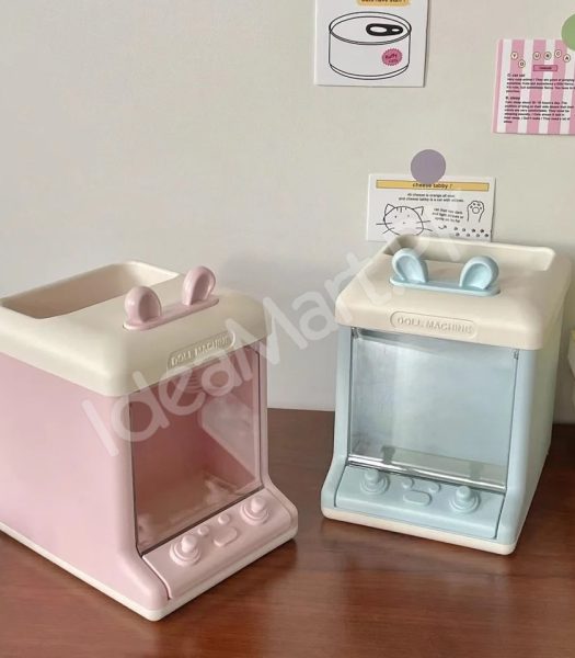 bunny-doll-machine-pen-small-items-holder-for-desktop-organizer-product-image