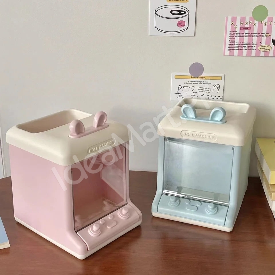 bunny-doll-machine-pen-small-items-holder-for-desktop-organizer-product-image