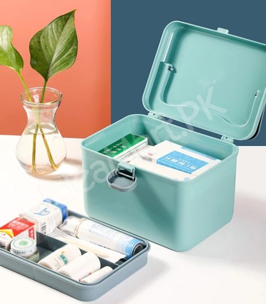 portable-plastic-two-layer-home-first-aid-storage-box-with-carry-product-image