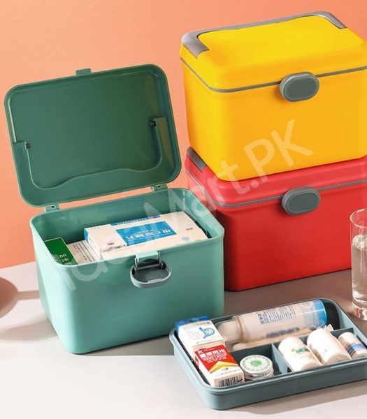 portable-plastic-two-layer-home-first-aid-storage-box-with-carry-product-image