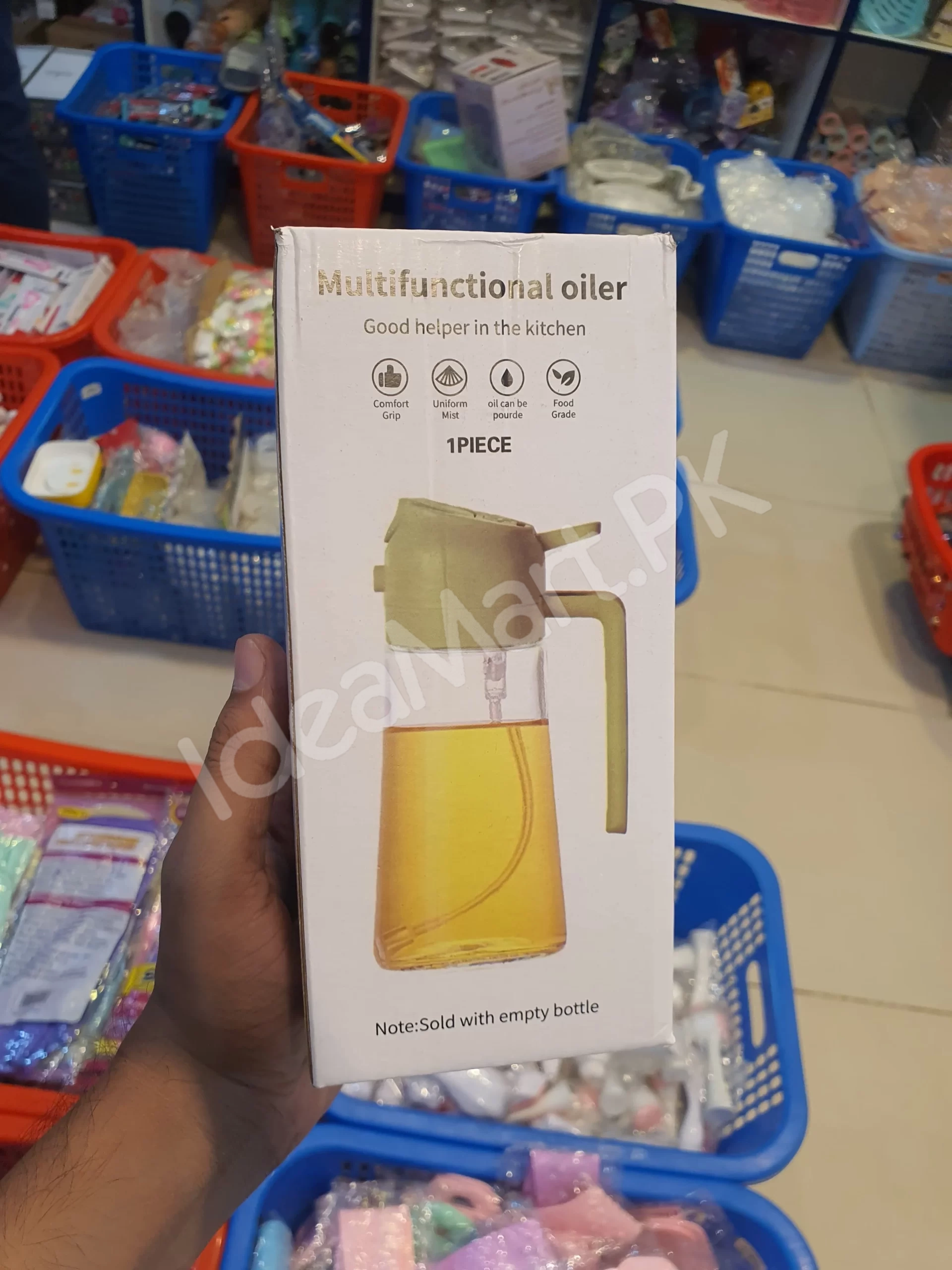 470ml-glass-olive-oil-sprayer-for-cooking-with-stickers-2-in-1-oil-dispenser-for-kitchen-gadgets-food-grade-premium-spray-bottle-for-salad-frying-bbq-product-image