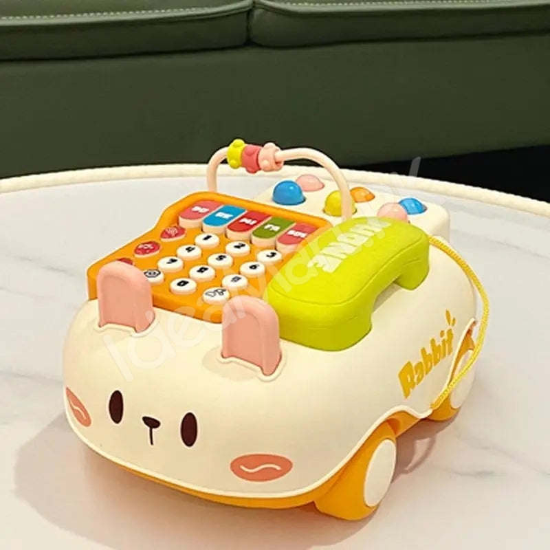 rabbit-design-toddler-phone-toy-car-with-music-abacus-learning-keys-product-image