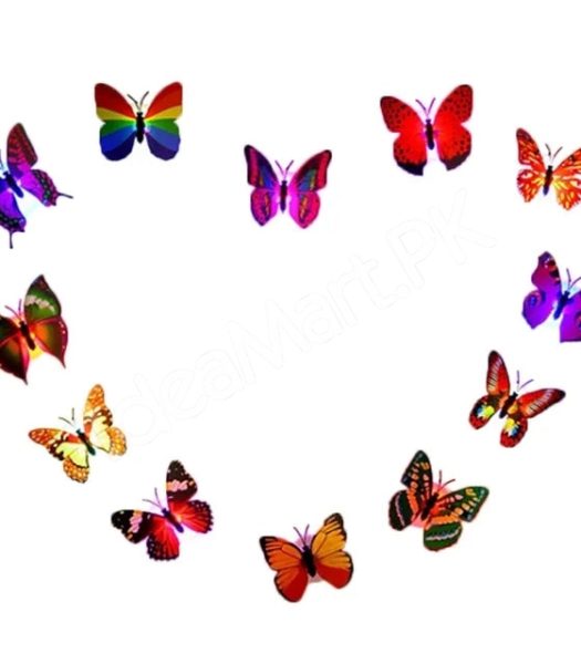 12-pieces-self-adhesive-colorful-3d-led-butterfly-wall-stickers-for-room-decor-product-image