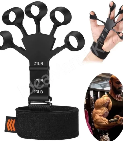 finger-exerciser-hand-grip-strengthener-6-resistance-levels-for-guitar-piano-sports-rehabilitation-hand-mobility-training-product-image