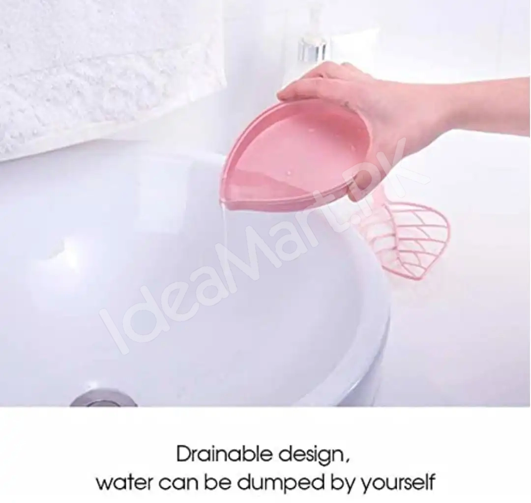 leaf-shape-soap-holder-non-slip-soap-box-tray-bathroom-shower-drain-rack-bathroom-gadgets-soap-dish-tray-holder-product-image