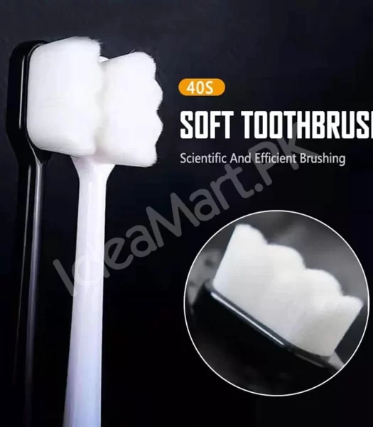 ultra-fine-soft-toothbrush-nano-bristle-deep-cleaning-antibacterial-sensitive-gums-whitening-ergonomic-handle-travel-friendly-product-image