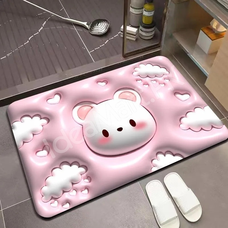 anti-slip-super-absorbent-quick-dry-floor-mat-with-cute-3d-embossed-designs-product-image