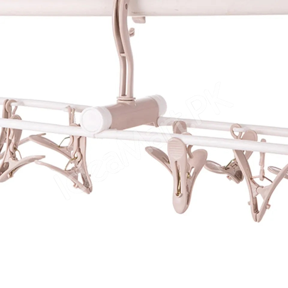 foldable-12-clip-plastic-drying-rack-for-socksbaby-clothes-towels-product-image