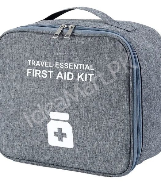 waterproof-fabric-first-aid-kit-storage-bag-with-handle-and-zipper-closure-product-image