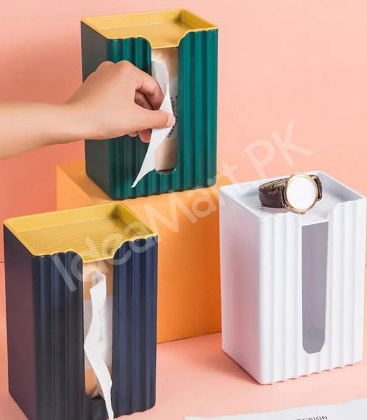 wall-mounted-plastic-tissue-box-self-adhesive-napkin-holder-with-shelf-product-image