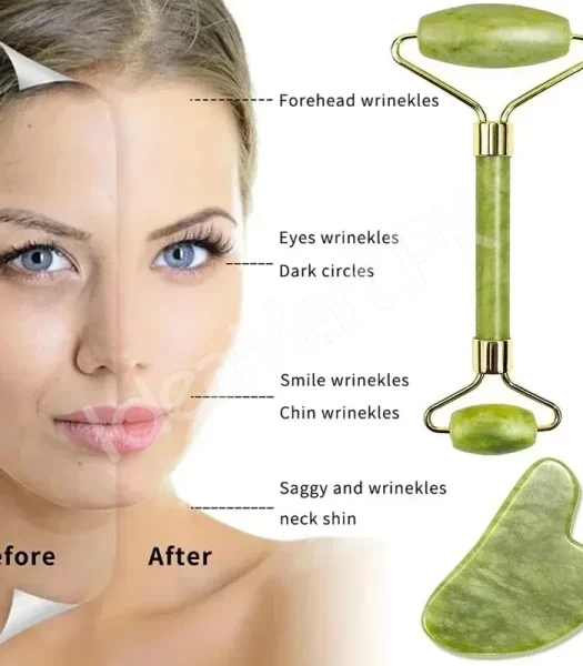 jade-roller-gua-sha-stone-set-anti-aging-facial-neck-eye-massager-for-smooth-skin-product-image