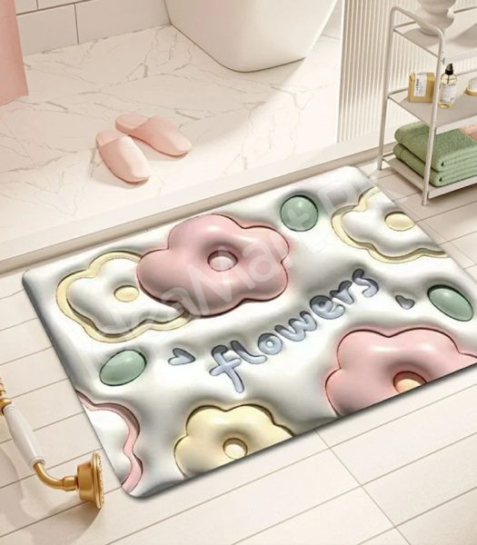anti-slip-super-absorbent-quick-dry-floor-mat-with-cute-3d-embossed-designs-product-image