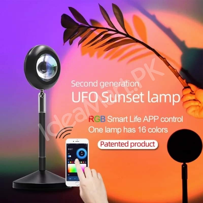 ufo-sunset-projector-lamp-with-app-remote-control-16-color-changing-modes-product-image