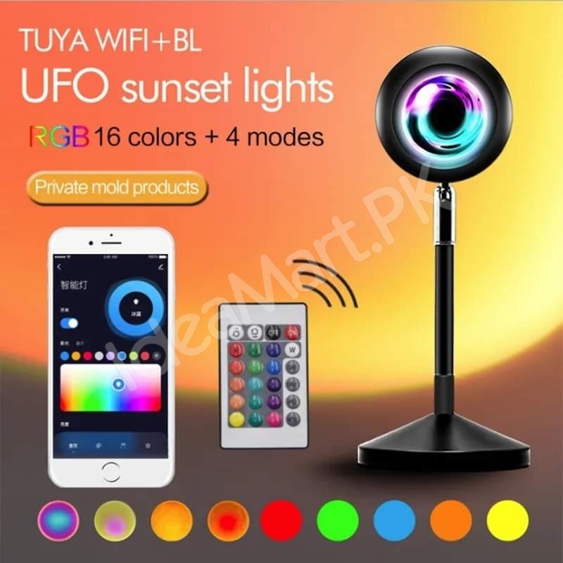 ufo-sunset-projector-lamp-with-app-remote-control-16-color-changing-modes-product-image
