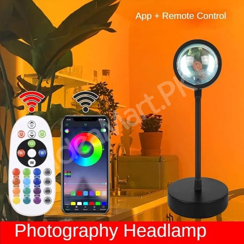 ufo-sunset-projector-lamp-with-app-remote-control-16-color-changing-modes-product-image
