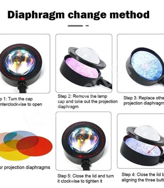 ufo-sunset-projector-lamp-with-app-remote-control-16-color-changing-modes-product-image