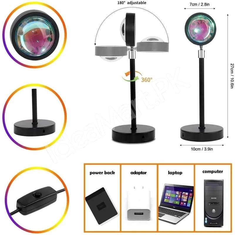 ufo-sunset-projector-lamp-with-app-remote-control-16-color-changing-modes-product-image