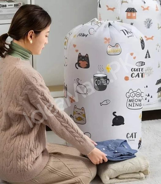 foldable-waterproof-large-drawstring-laundry-bag-for-dorm-kids-room-product-image