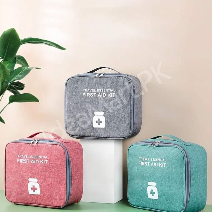 waterproof-fabric-first-aid-kit-storage-bag-with-handle-and-zipper-closure-product-image