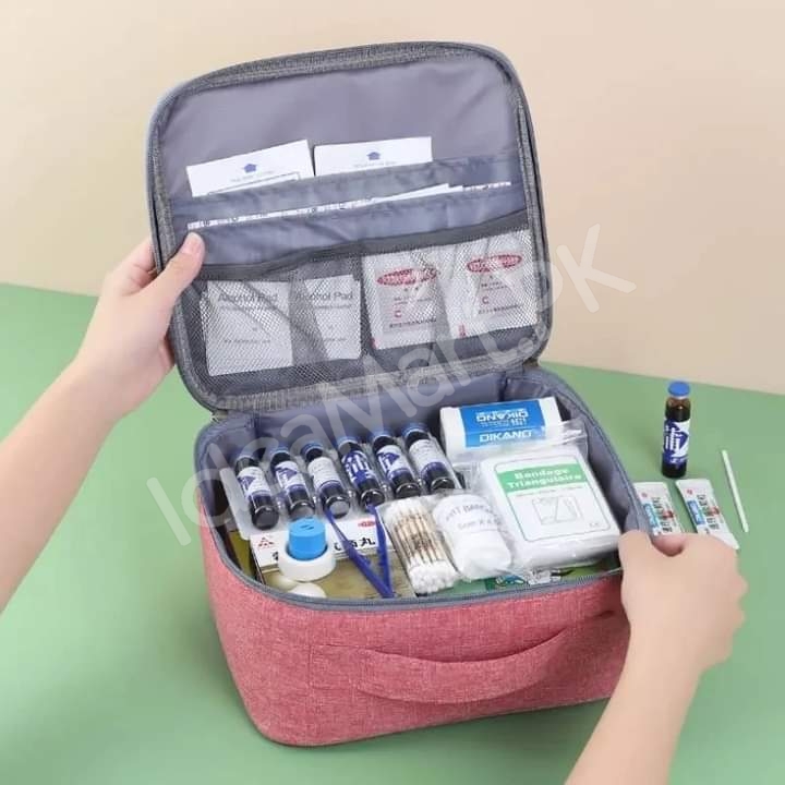 waterproof-fabric-first-aid-kit-storage-bag-with-handle-and-zipper-closure-product-image
