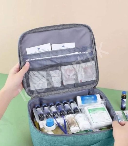 waterproof-fabric-first-aid-kit-storage-bag-with-handle-and-zipper-closure-product-image
