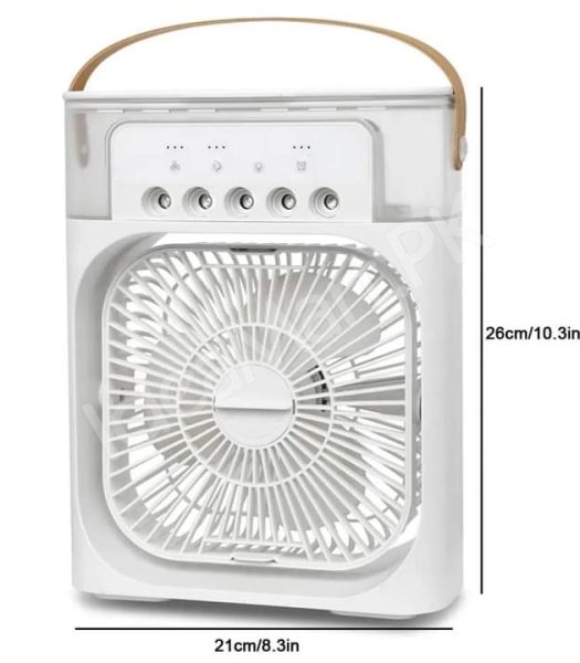 4-in-1-usb-air-cooler-fan-600ml-with-humidifier-night-light-5-mist-levels-product-image