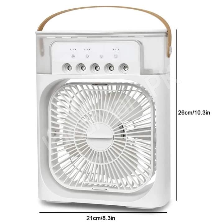 4-in-1-usb-air-cooler-fan-600ml-with-humidifier-night-light-5-mist-levels-product-image