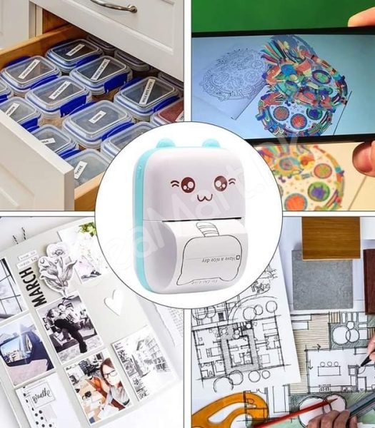 mini-thermal-printer-bear-design-portable-bluetooth-sticker-photo-printer-product-image