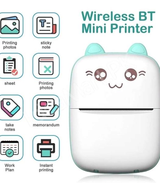 mini-thermal-printer-bear-design-portable-bluetooth-sticker-photo-printer-product-image