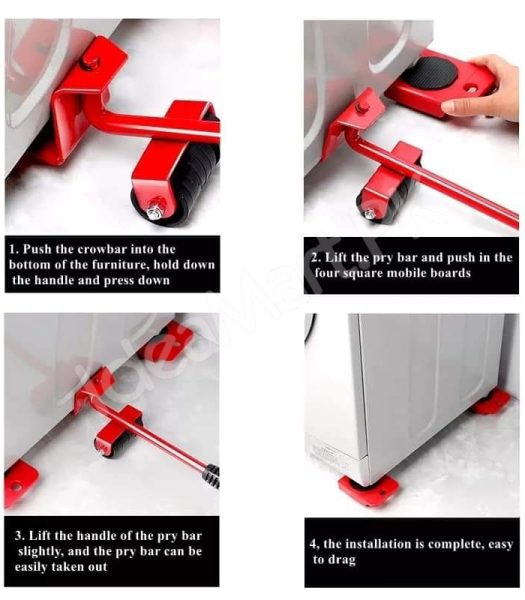 5-pieces-furniture-mover-tool-set-with-appliance-lifter-4-wheeled-slider-pads-product-image
