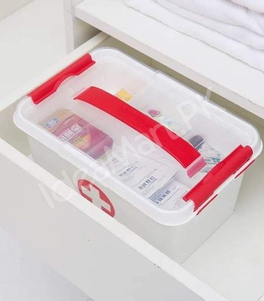 family-2-layer-medicine-storage-organizer-with-4-grid-top-tray-handle-product-image