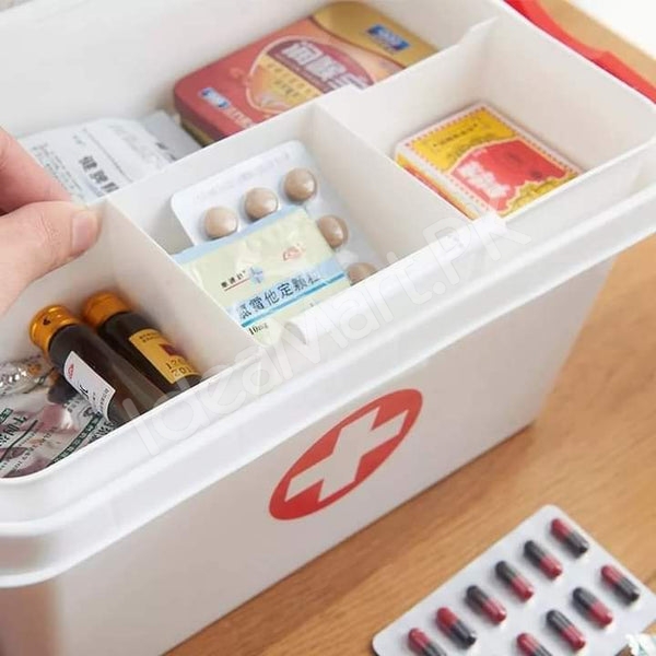 family-2-layer-medicine-storage-organizer-with-4-grid-top-tray-handle-product-image