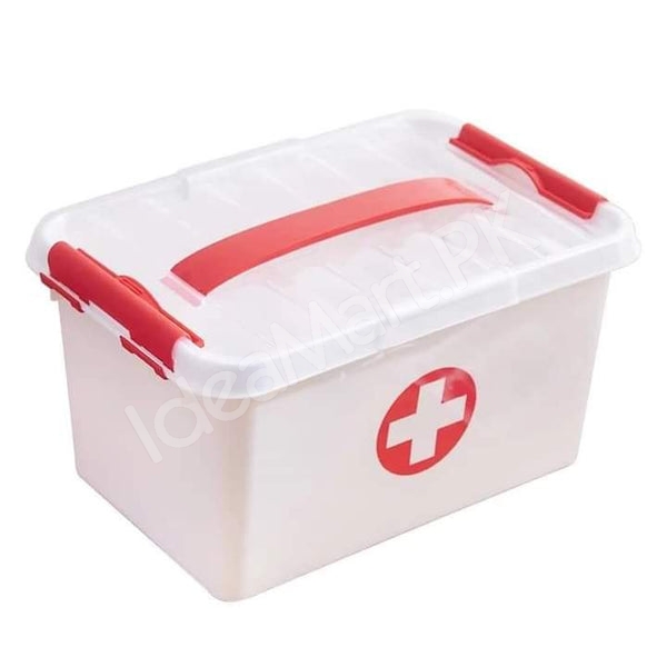 family-2-layer-medicine-storage-organizer-with-4-grid-top-tray-handle-product-image