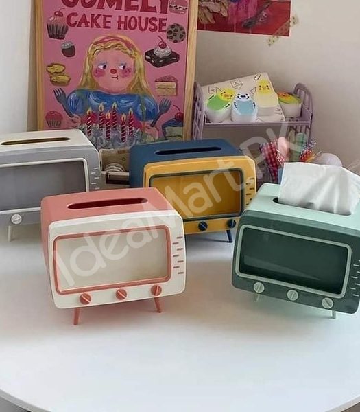 2-in-1-tv-shaped-tissue-box-phone-holder-for-home-office-product-image