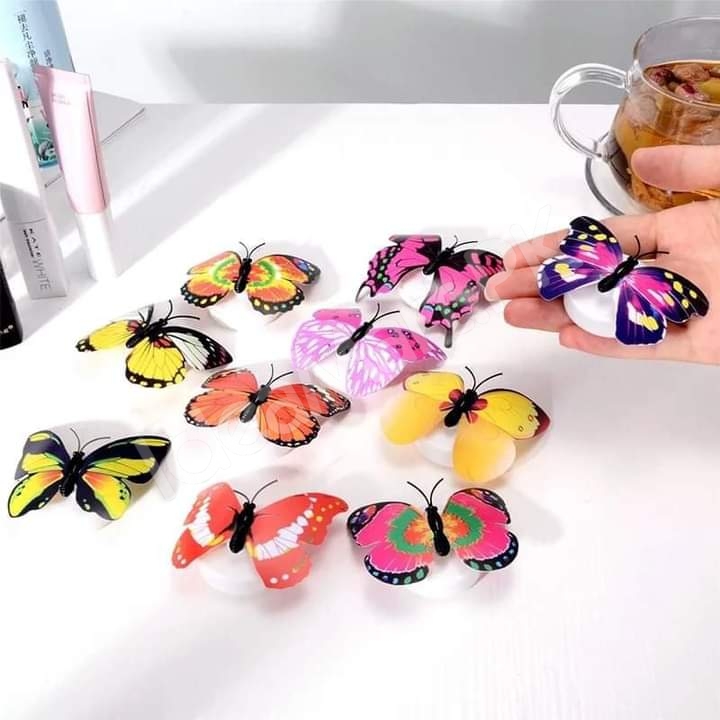 12-pieces-self-adhesive-colorful-3d-led-butterfly-wall-stickers-for-room-decor-product-image
