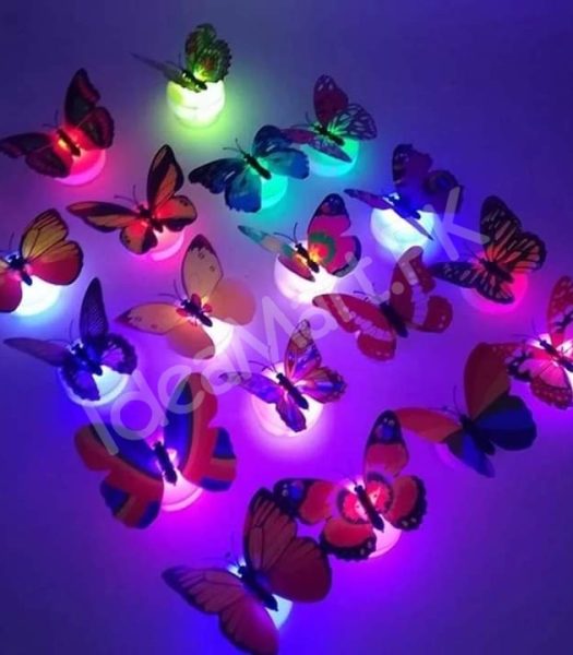 12-pieces-self-adhesive-colorful-3d-led-butterfly-wall-stickers-for-room-decor-product-image