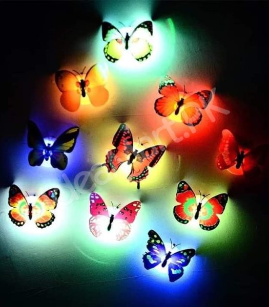 12-pieces-self-adhesive-colorful-3d-led-butterfly-wall-stickers-for-room-decor-product-image