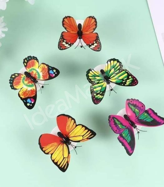 12-pieces-self-adhesive-colorful-3d-led-butterfly-wall-stickers-for-room-decor-product-image
