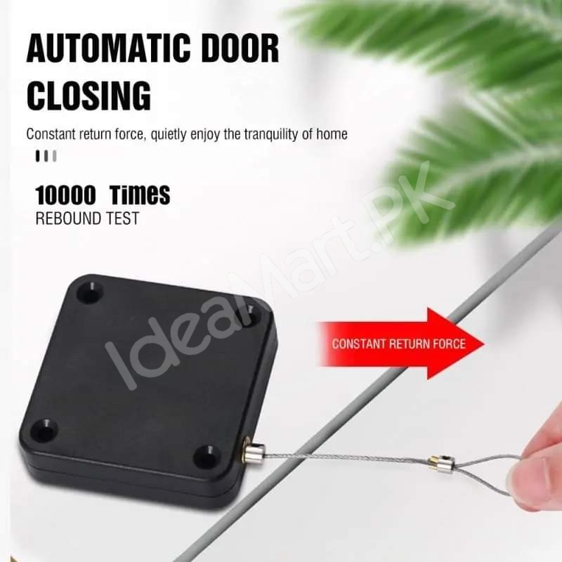punch-free-automatic-door-closer-with-steel-wire-rope-for-home-office-doors-product-image
