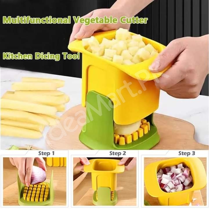 2-in-1-manual-vegetable-cutter-with-interchangeable-stainless-steel-blades-for-cubes-strips-product-image